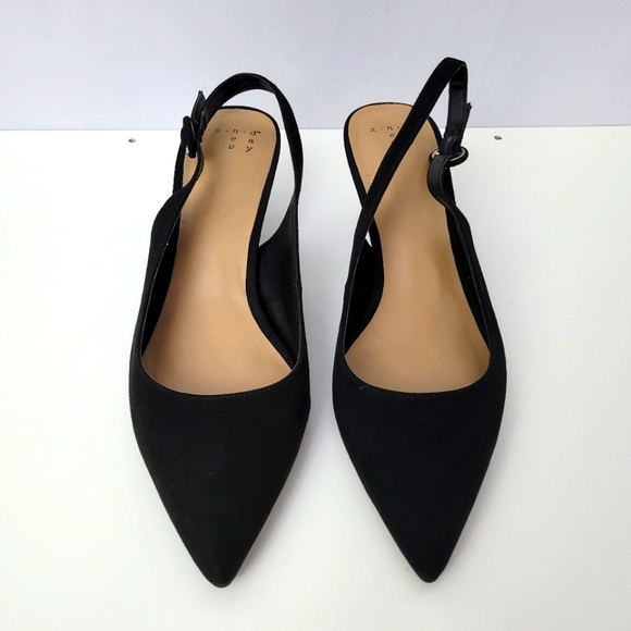 A.n.d Eawy Women's velvet black Shoes - Picture 1 of 6